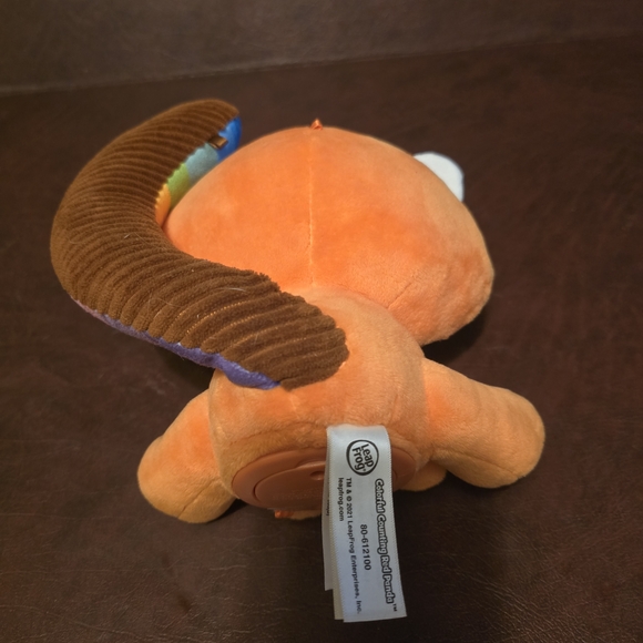 Colorful Plush Raccoon Toy - Picture 4 of 5